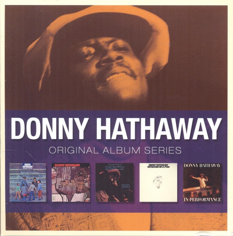 Donny Hathaway  - Original Album Series 5 CDS IMPORTADO