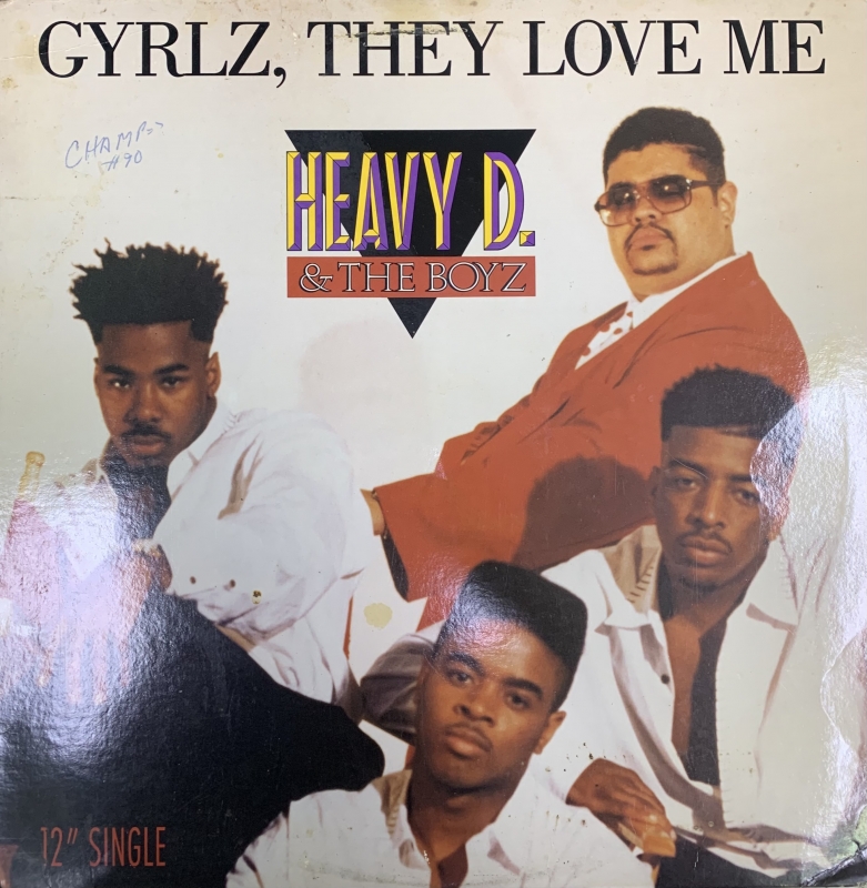 LP Heavy D The Boyz - Gyrlz They Love Me VINYLSINGLE IMPORTADO