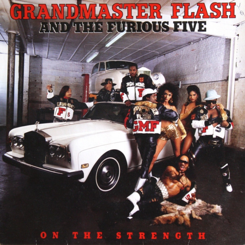LP Grandmaster Flash - And The Furious Five On The Strength VINYL
