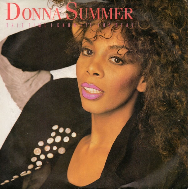 LP Donna Summer - This Time I Know Its For Real VINYL 7 POLEGADAS COMPACTO