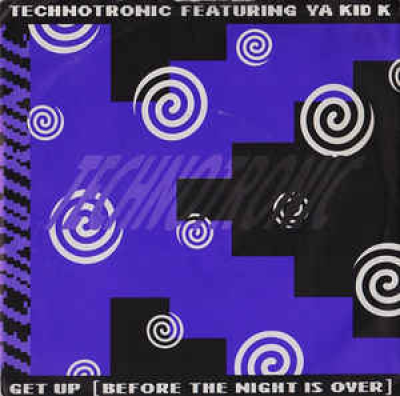 LP Technotronic - Featuring Ya Kid K Get Up VINYL COMPACTO 7 POLEGADAS