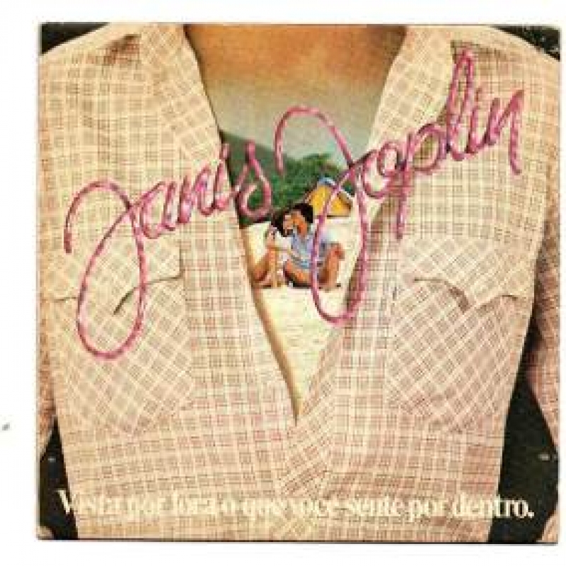 LP Janis Joplin - Vista Por Fora O Que Voce Sente Por Dentro COMPACTO 7 POLEGADAS