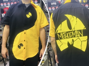 CAMISA WU TANG CLAN AMARELO E PRETO COSTA METHOD MAN