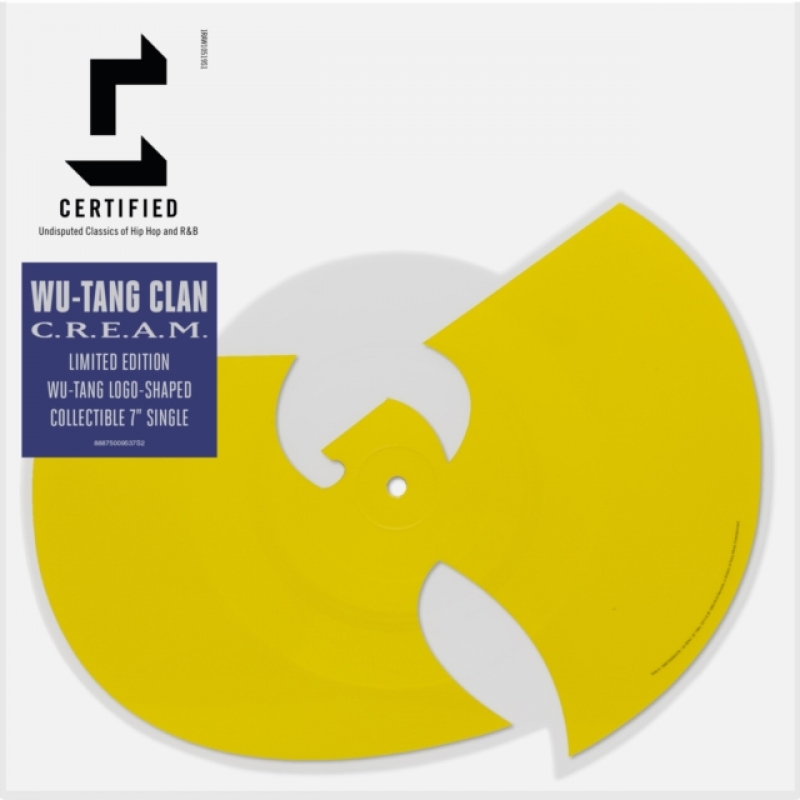 LP Wu Tang Clan - C R E A M VINYL AMARELO COMPACTO IMPORTADO