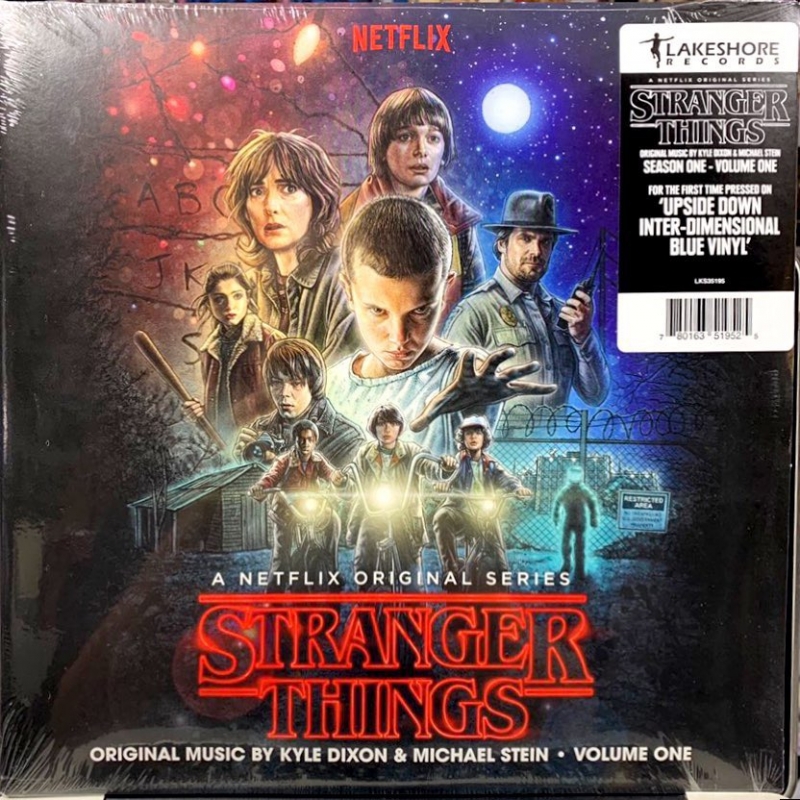 LP Stranger Things - 1 Netflix Original Series Soundtrack VINYL DUPLO IMPORTADO COLORIDO LACRADO