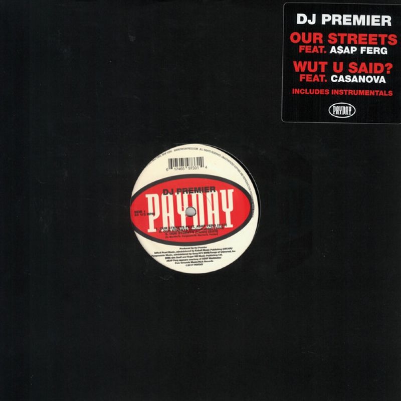 LP DJ Premier - Our Streets Wut U Saia VINYL IMPORTADO LACRADO