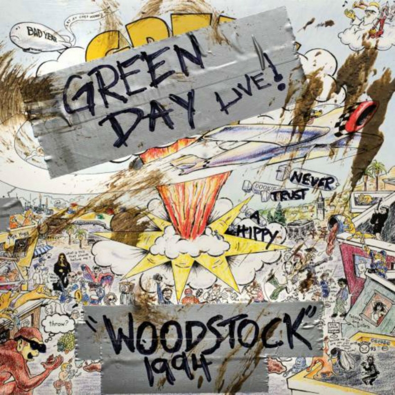LP Green Day - Woodstock 1994 VINYL 160g Record Store Day 1994