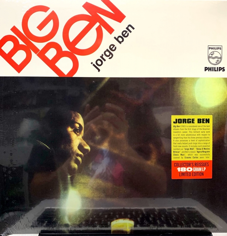 LP JORGE BEN - BIG BEN 180GRAM IMPORTADO LACRADO