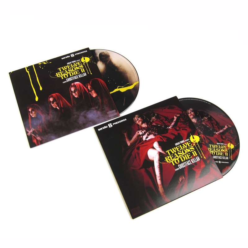 LP GHOSTFACE KILLAH Twelve Reasons To Die II (Serato Control Vinyl) Vinyl 2x7