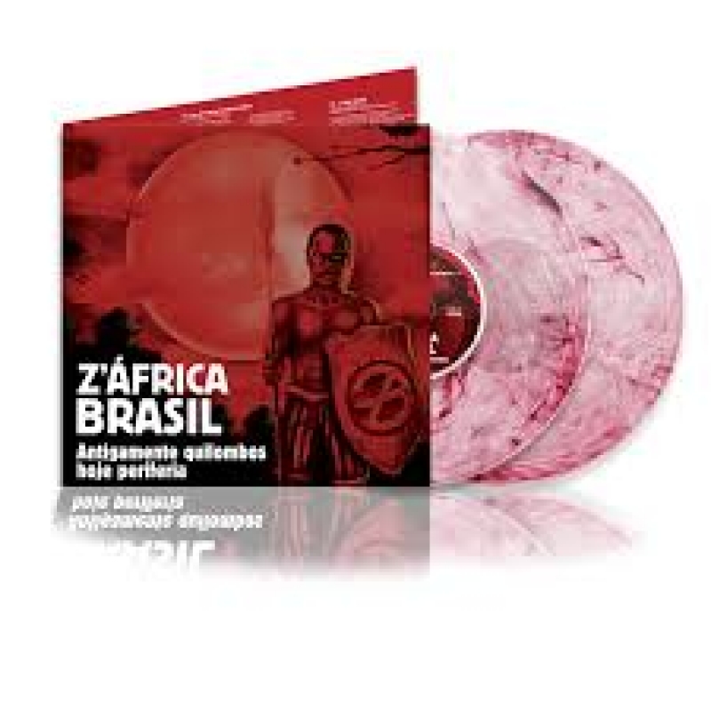 LP ZAFRICA BRASIL - ANTIGAMENTE QUILOMBOS HOJE PERIFERIA (VINYL DUPLO LACRADO)