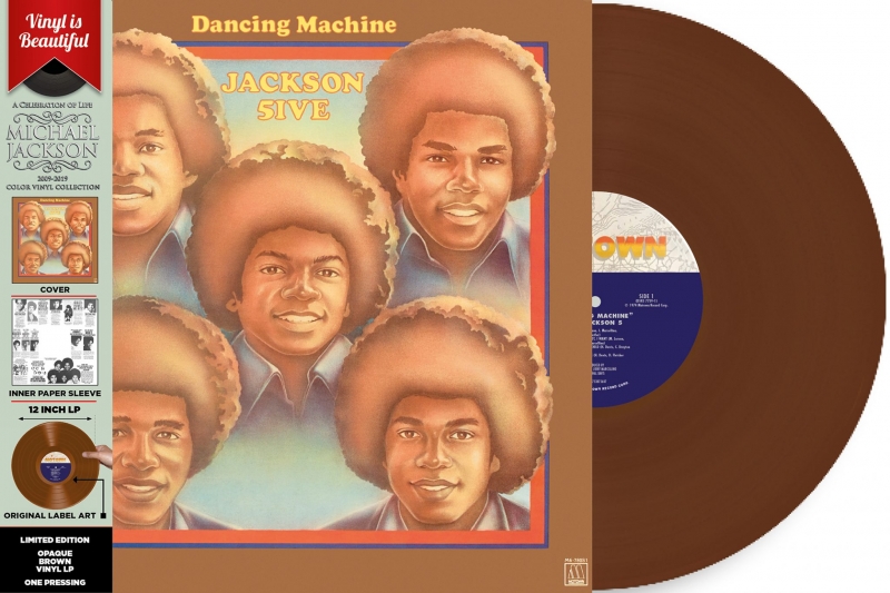 LP THE Jackson 5ive - Dancing Machine VINYL MARRON IMPORTADO LACRADO