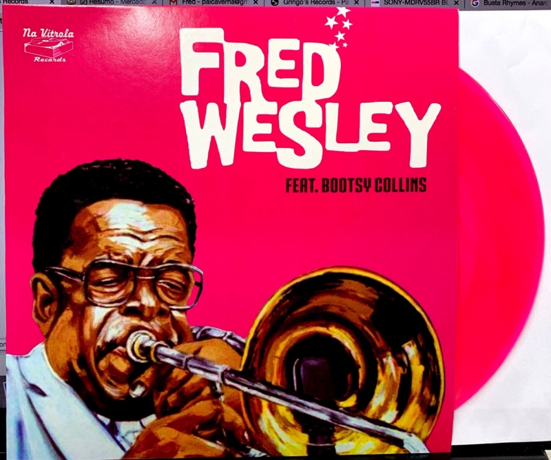 LP FRED WESLEY FEAT BOOTSY COLLINS - FUNK SCHOOL THE BIG PAYBACK LP 7 POLEGADA