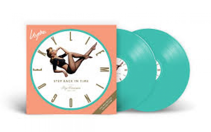 LP Kylie - Step Back In Time The Definitive Collection VINYL VERDE GREEN DUPLO IMPORTADO LACRADO