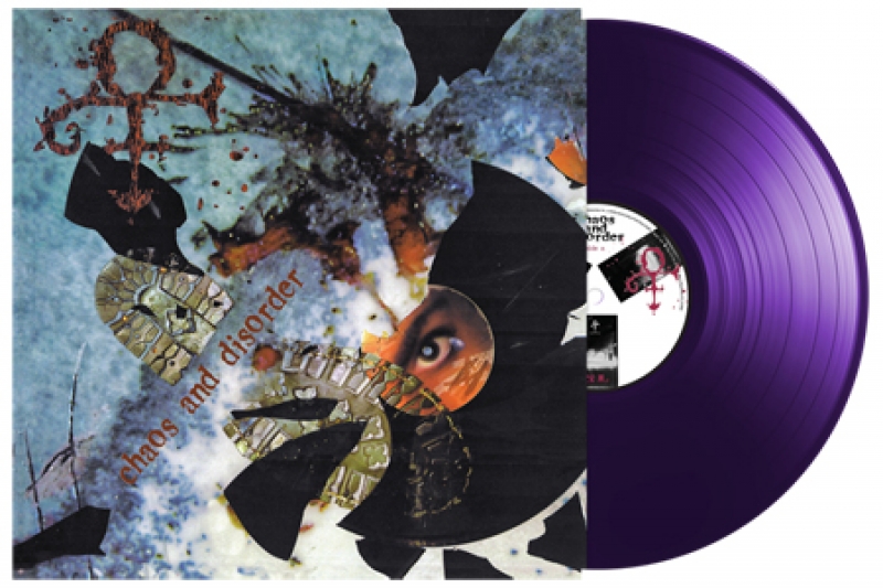 LP Prince - Chaos And Disorder VINYL ROXO IMPORTADO LACRADO