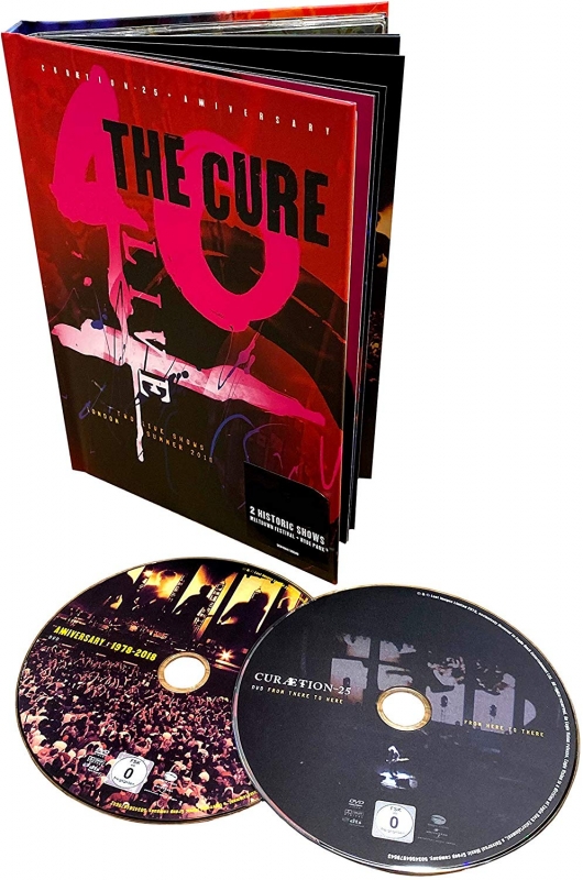 The Cure - 40 Live Curaetion 25  Anniversary 2 disco BLURAY