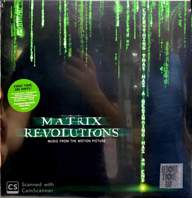 LP The Matrix Revolutions - Music From The Motion Picture RSD VINYL IMPORTADO LACRADO