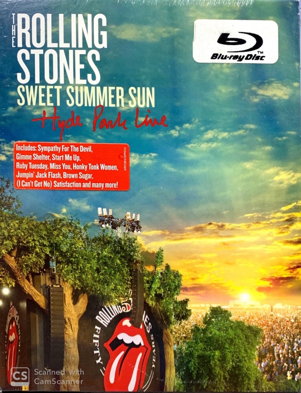 Rolling Stones - Sweet Summer Sun Hyde Park BLURAY