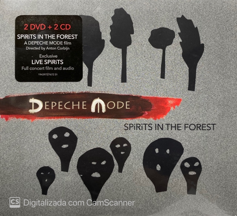 Depeche Mode - Spirits In The Forest 02 Cds e 02 DVD 2020