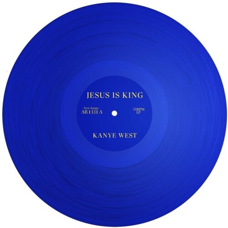 LP Kanye West - JESUS IS KING VINYL AZUL LACRADO