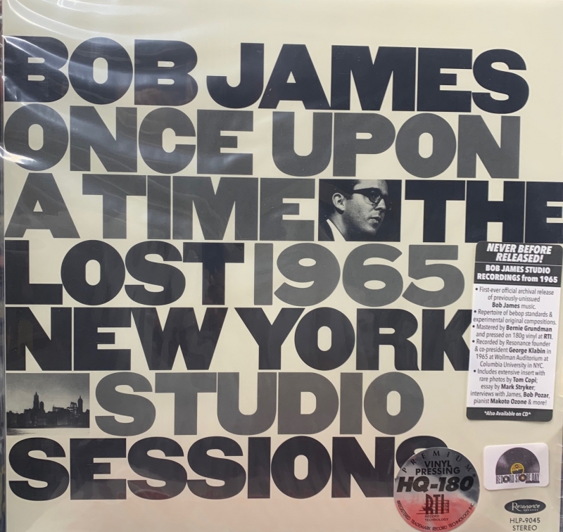 LP BOB JAMES - Once Upon A Time - The Lost 1965 New York Studio Sessions Vinyl LP (Record Store Day)