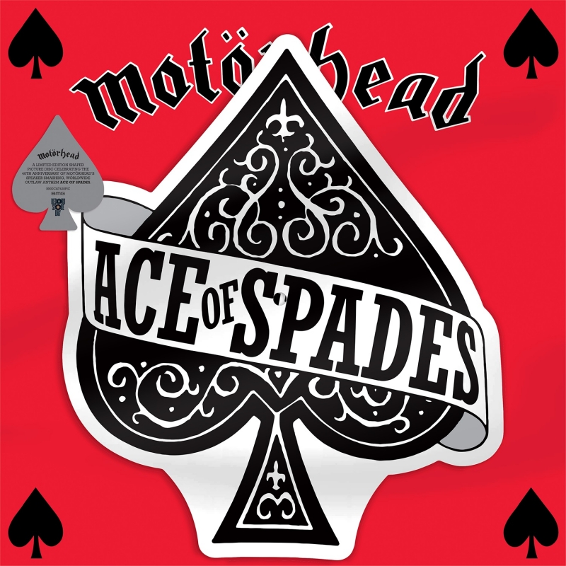 LP Motorhead - Shape Ace Of Spades vinyl PICTURE Rsd 2020 LACRADO