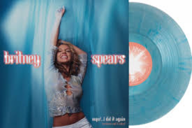 LP BRITNEY SPEARS - Oops I Did It Again REMIXES AND BSIDES VINYL AZUL RSD 2020