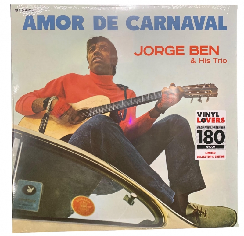 LP JORGE BEN E HIS TRIO - AMOR DE CARNAVAL (O BIDU) VINYL IMPORTADO 180 GRAMAS LACRADO