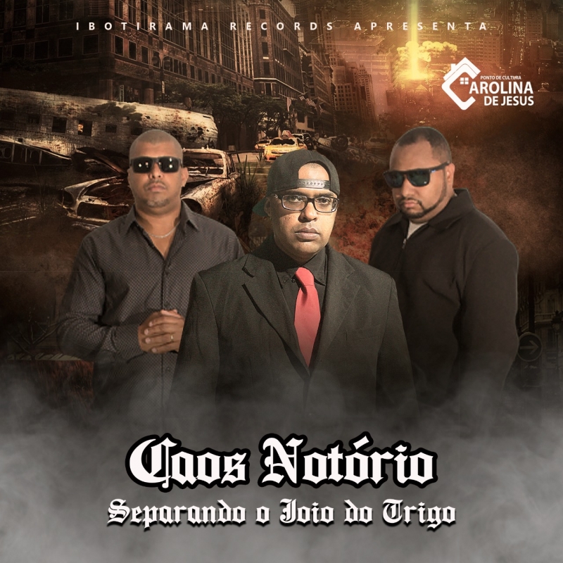 CAOS NOTORIO - SEPARANDO O JOIO DO TRIGO (CD) RAP NACIONAL