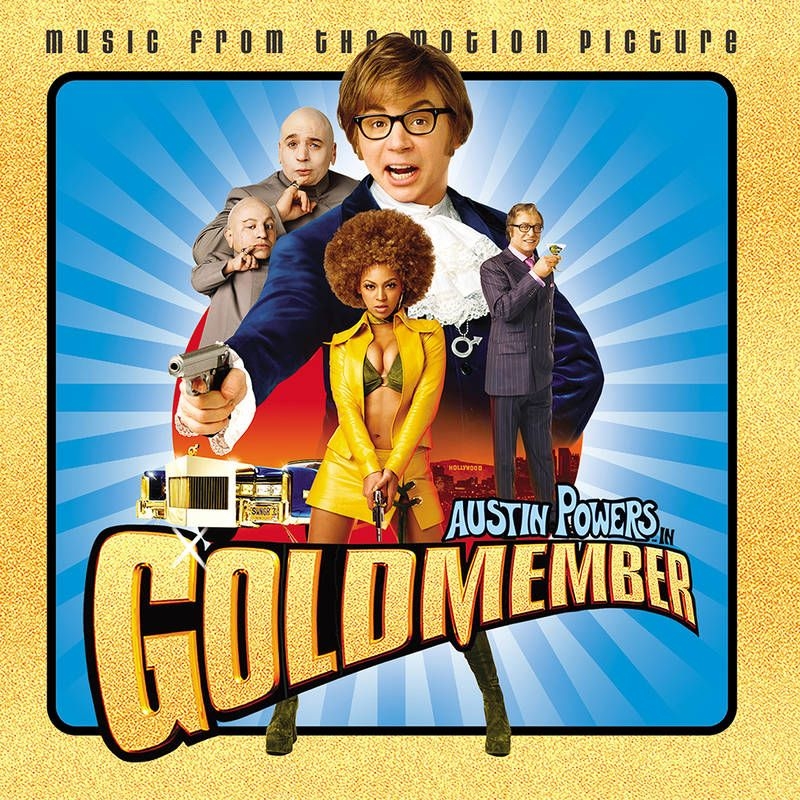 LP Austin Powers in Goldmember - SOUNDTRACK VINYL GOLD RSD 2020 LACRADO