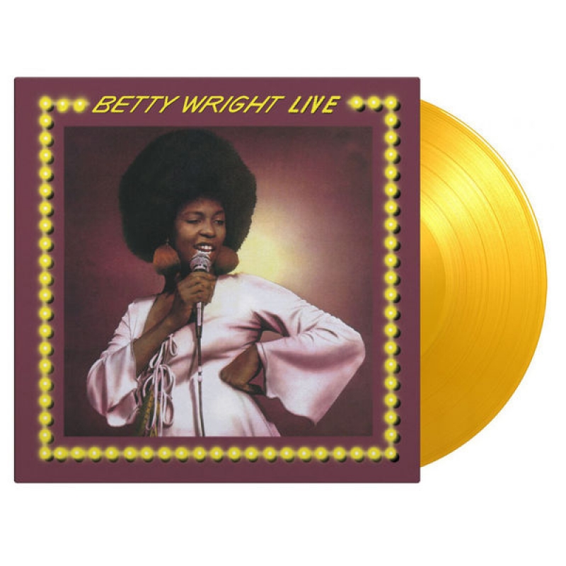 LP Betty Wright - LIVE VINYL AMARELO 180GRAM IMPORTADO