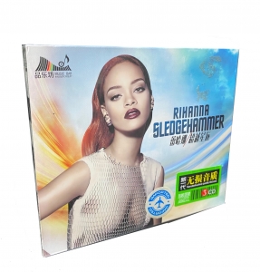 BOX RIHANNA - SLEDGEHAMMER 3 CDS IMPORTADO LACRADO