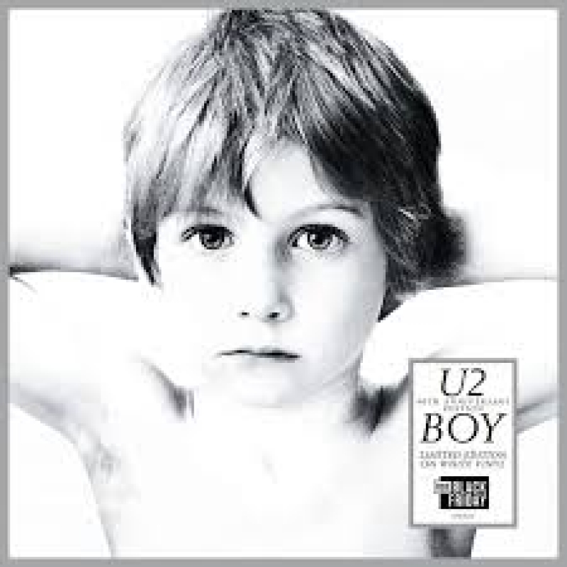 LP U2 - BOY VINYL BRANCO WHITE EDICAO RSD 2020 LACRADO
