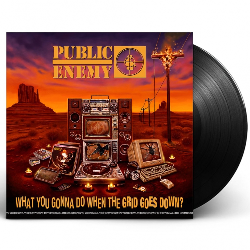 LP Public Enemy - What You Gonna Do When The Grid Goes Down VINYL IMPORTADO LACRADO