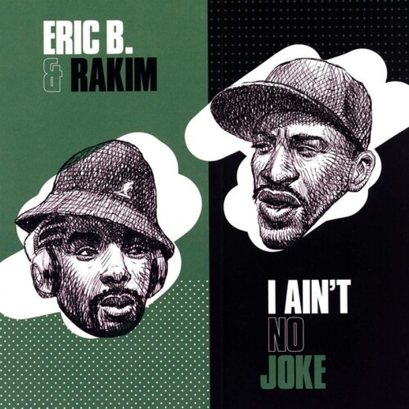 LP Eric B & Rakim - I Aint No Joke  Eric B Is On The Cut VINYL 7 POLEGADAS