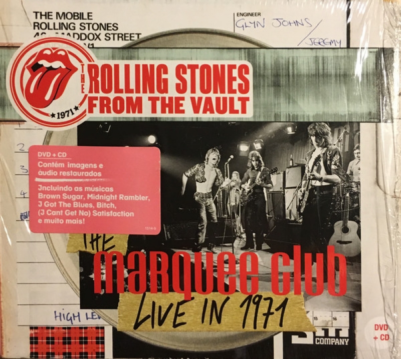 The Rolling Stones - The Marquee Club (Live In 1971) CD E DVD