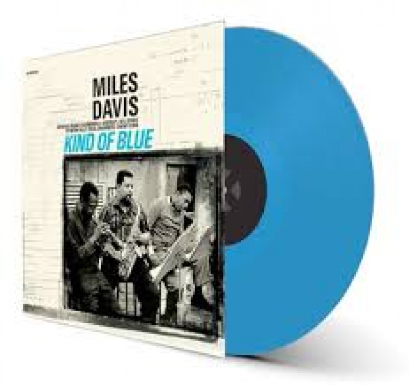 LP MILES DAVIS - KIND OF BLUE 180GRAM VINYL AZUL LACRADO