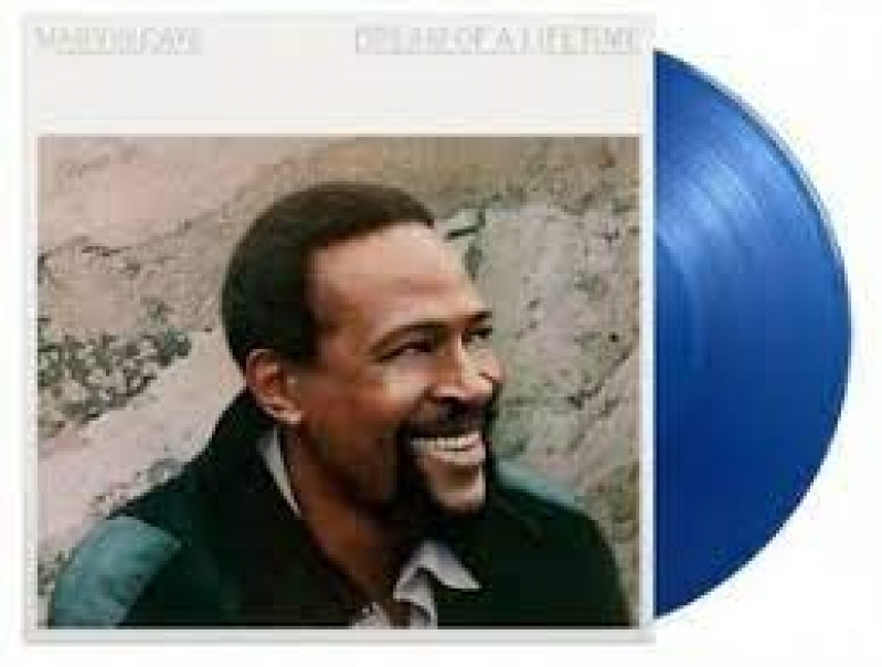 LP Marvin Gaye - Dream Of A Lifetime Limited 180-Gram Transparent Blue Colored Vinyl LACRADO
