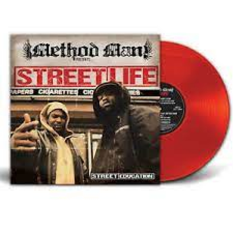 LP Method Man - Method Man Presents Street Life VINYL VERMELHO LACRADO