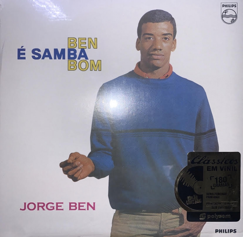 LP Jorge Ben Jor - Ben E Samba Bom VINYL 180 GRAMAS POLYSOM LACRADO