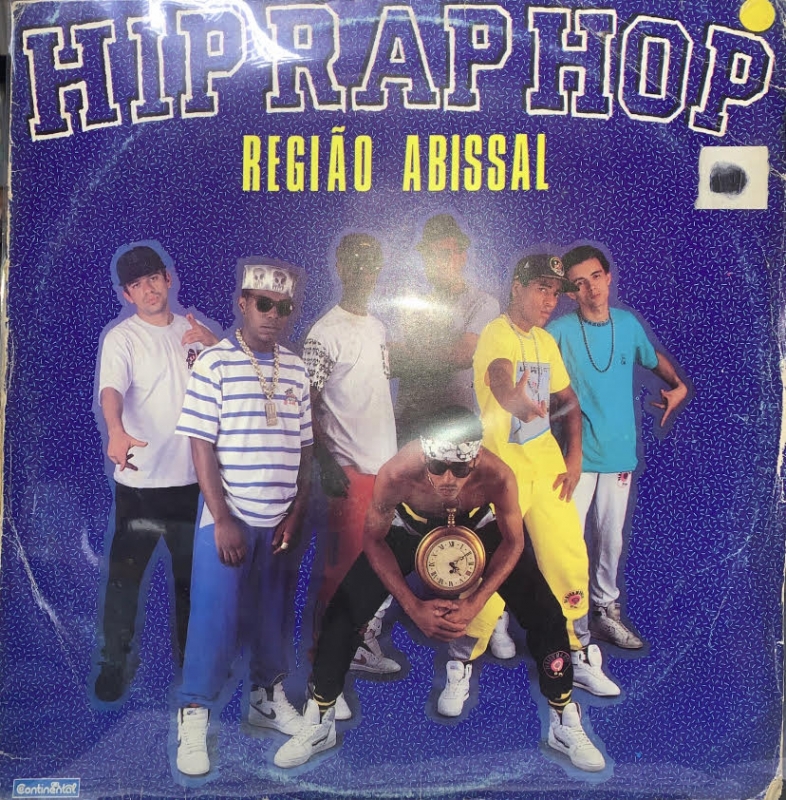 Lp Regiao Abissal - Hip Rap Hop 1988 Continental C Encarte VINYL