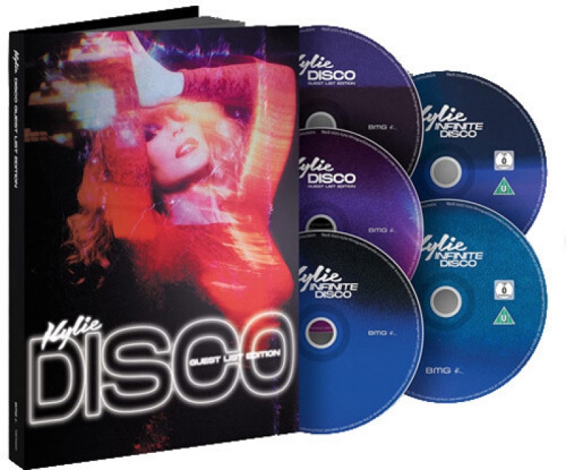 KYLIE MINOGUE - DISCO Guest List Edition (Deluxe Limited) CD DVD BLURAY