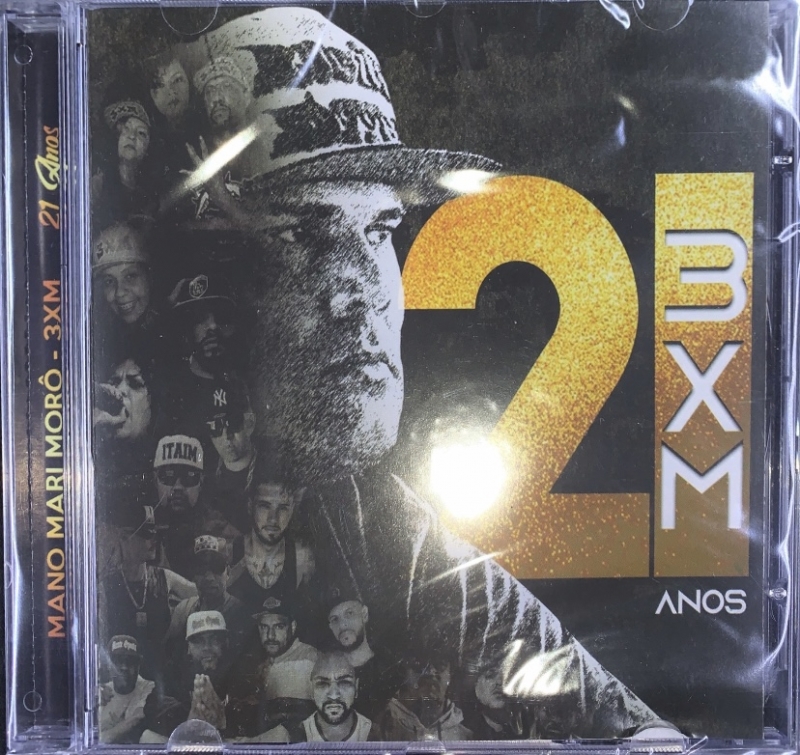 MANO MARI MORO - 3XM 21 ANOS (CD) RAP NACIONAL