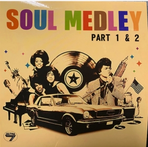 LP Soul Medley Part 1 E 2 VINYL  JBS JAMES BROWN COMPACTO 7 POLEGADAS
