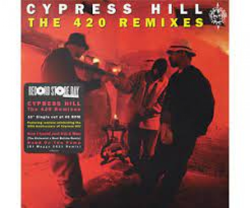 LP CYPRESS HILL - The 420 Remixes VINIL 10 POLEGADA RSD 2022 LACRADO