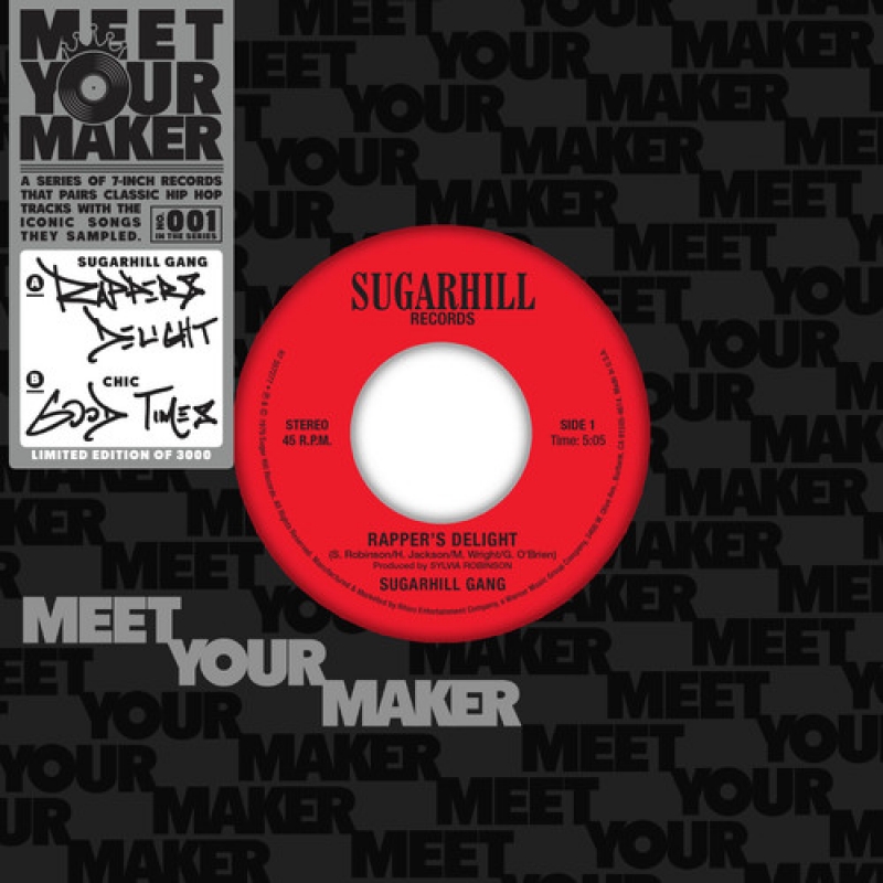 LP Sugarhill Gang e Chic - Rappers Delight e Good Times LP 7 POLEGADA 45RPM