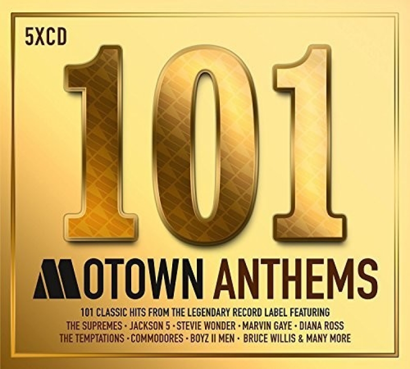 101 Motown Anthems - Various 5CDS LACRADO