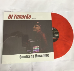 LP Dj Tubarao - Samba Na Maschine VINYL VERMELHO LACRADO