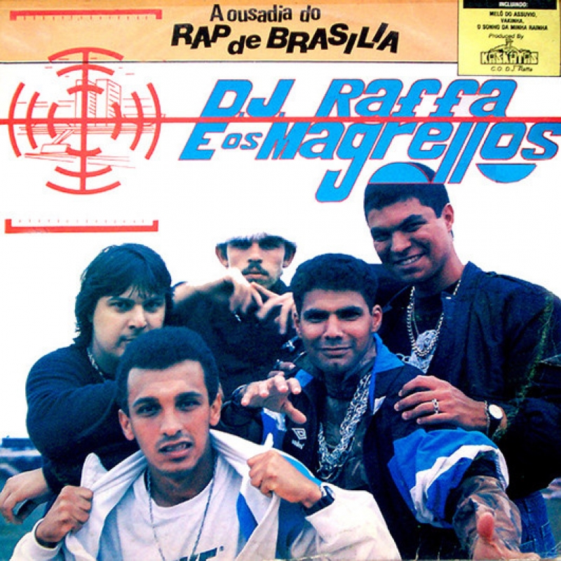 LP DJ Raffa Os Magrellos - A Ousadia Do Rap De Brasilia VINYL