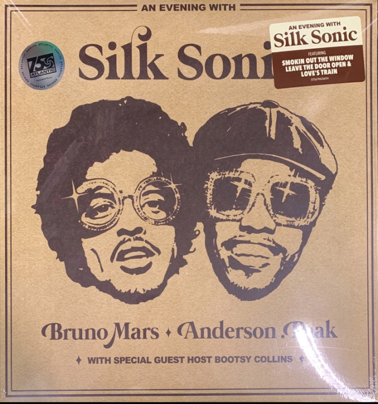 LP SILK SONIC - An Evening With Silk Sonic BRUNO MARS ANDERSON PAAK VINYL