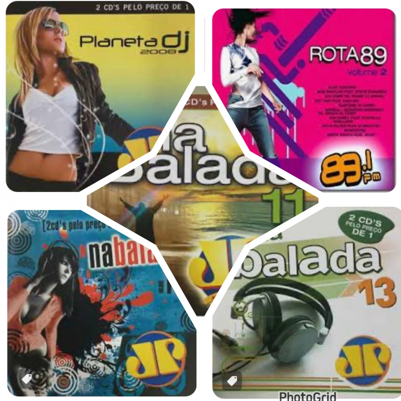 KIT CDS DANCE NA BALADA ROTA 89 PLANETA DJ